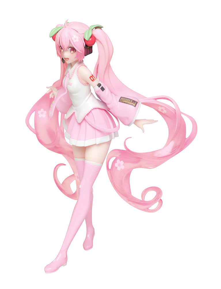 Taito - Vocaloid - Hatsune Miku Sakura Miku Newly Written Illustration Ver. Prize Figure