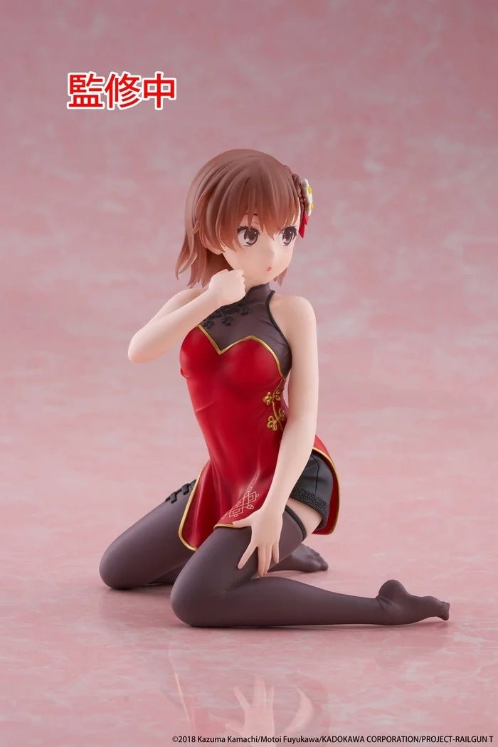 Taito - A Certain Scientific Railgun - Mikoto Misaka - China Dress Ver. - Desktop Cute Figure - Fundom