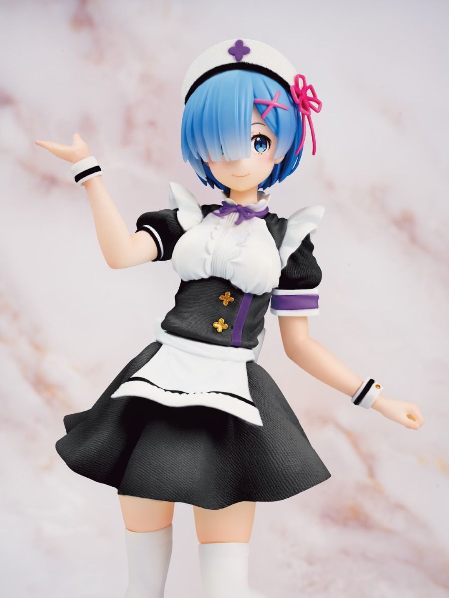 TAITO - Re:Zero Starting Life in Another World - Rem Nurse Maid Ver. Renewal Edition Prize Figure