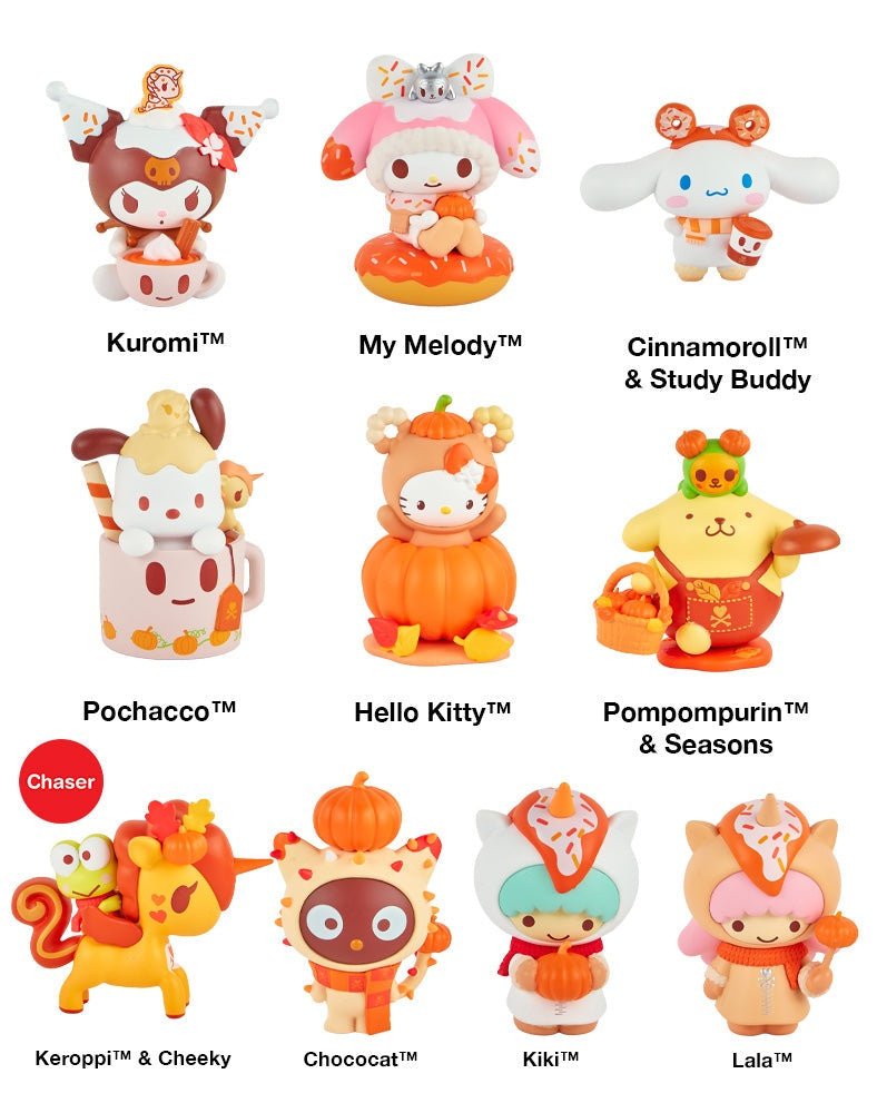 Tokidoki - Hello Kitty & Friends - Pumpkin Spice - Figure Blind Box - Fundom