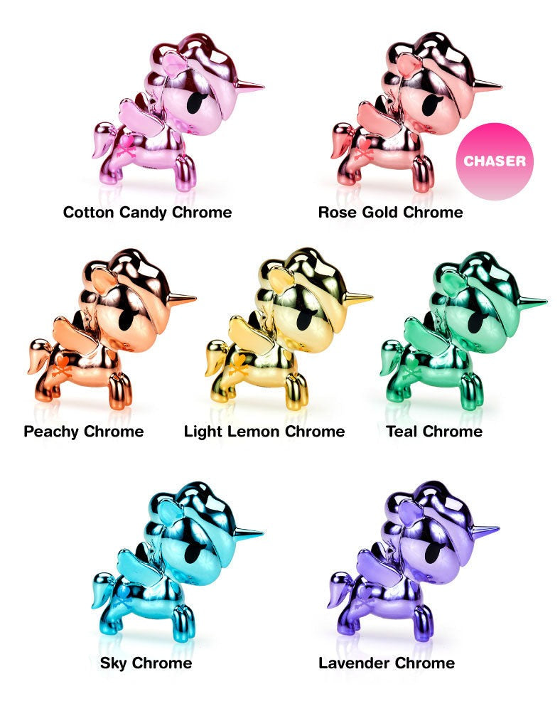 Tokidoki Unicorno Lite Liquid Chrome Blind Box