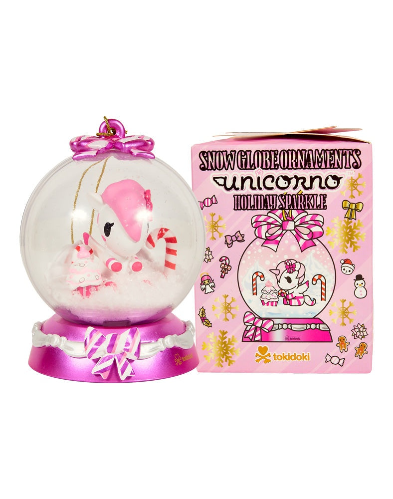 Tokidoki - Unicorno - Snow Globe Ornaments Holiday Sparkle Blind Box