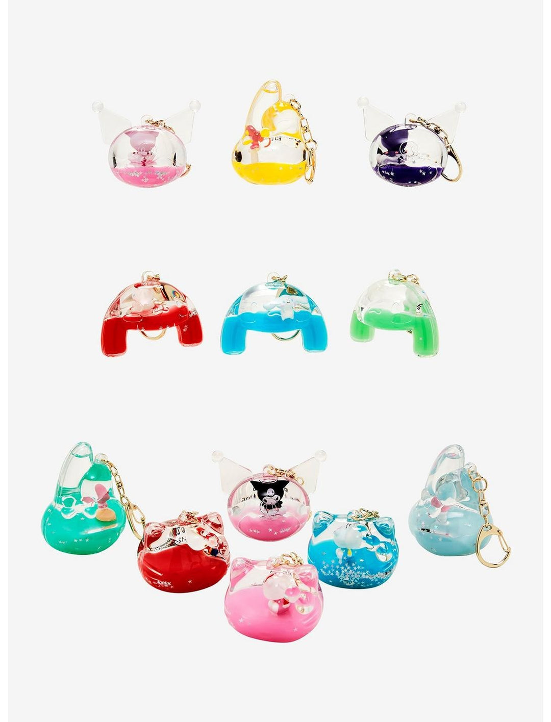 Tsunameez Hello Kitty And Friends Heads Assorted Key Chain - 1 Random