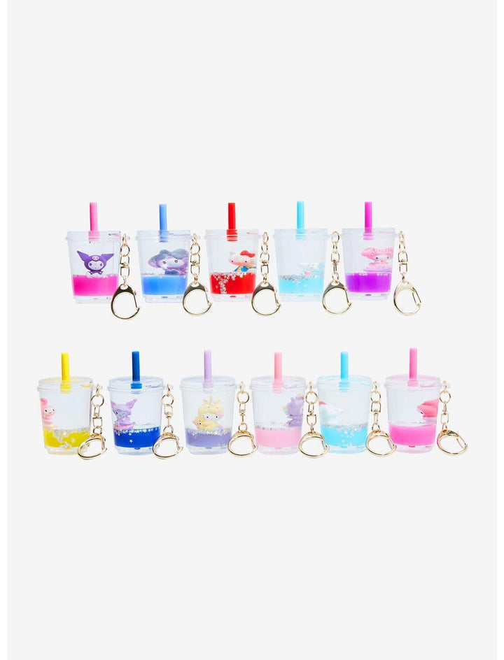 Tsunameez Hello Kitty And Friends Boba Assorted Key Chain - 1 Random