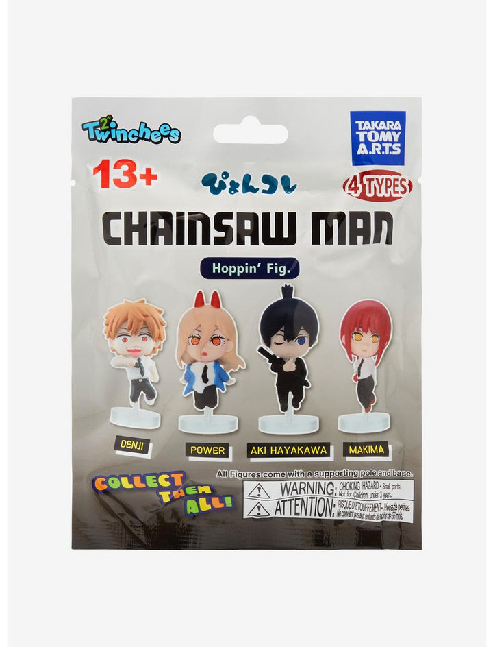 Twinchees Chainsaw Man Jumping Figure Single Figure Mystery Pack