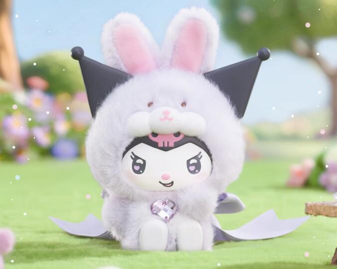 Top Toy Sanrio Family Diamond Bunny Series Figurine Blind Box