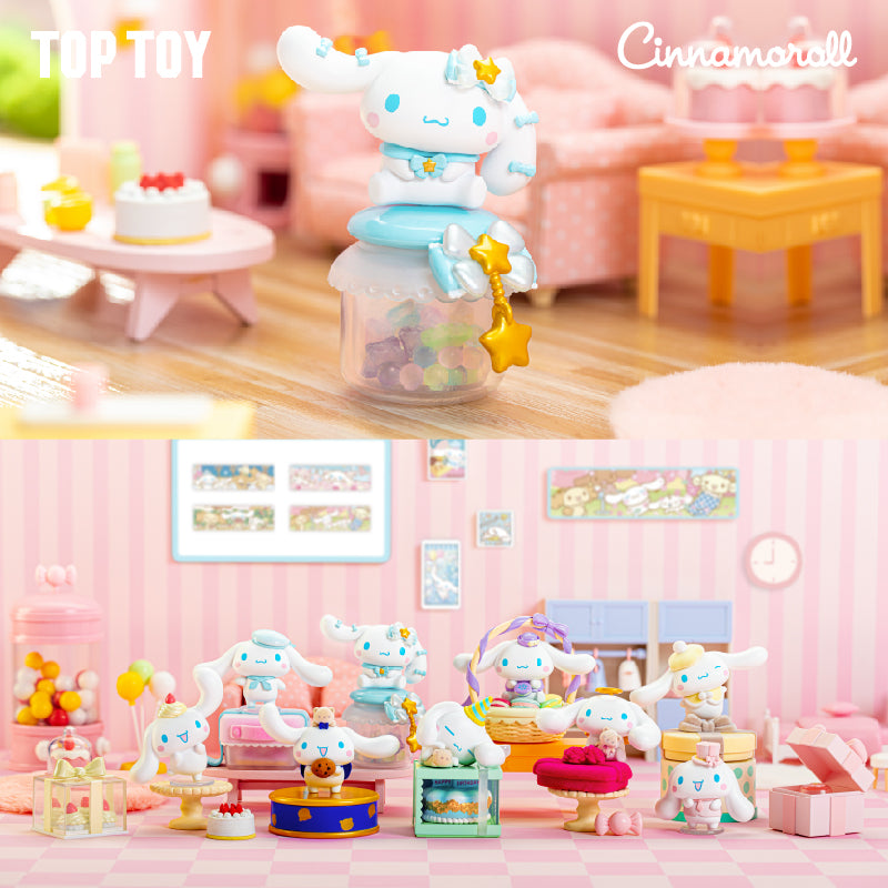 Top Toy Sanrio Cinnamoroll Sweet Gift 21st Birthday Blind Box Figure
