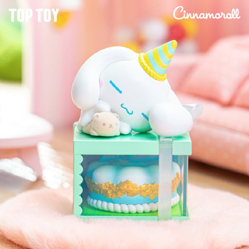 Top Toy Sanrio Cinnamoroll Sweet Gift 21st Birthday Blind Box Figure