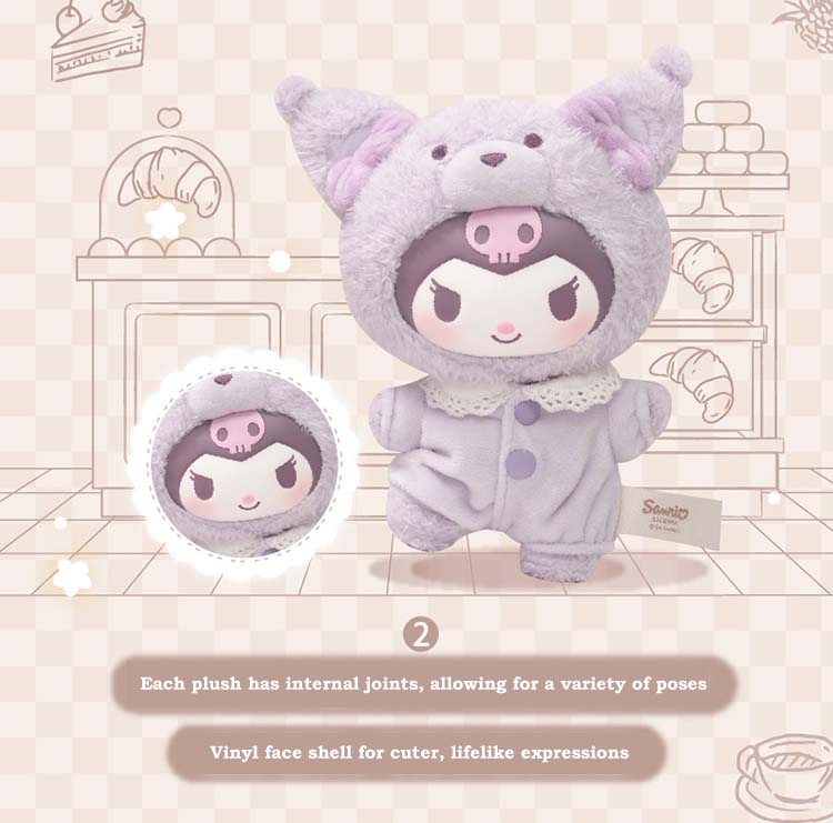 Top Toy Sanrio Characters Latte Baby Plush Mystery Box