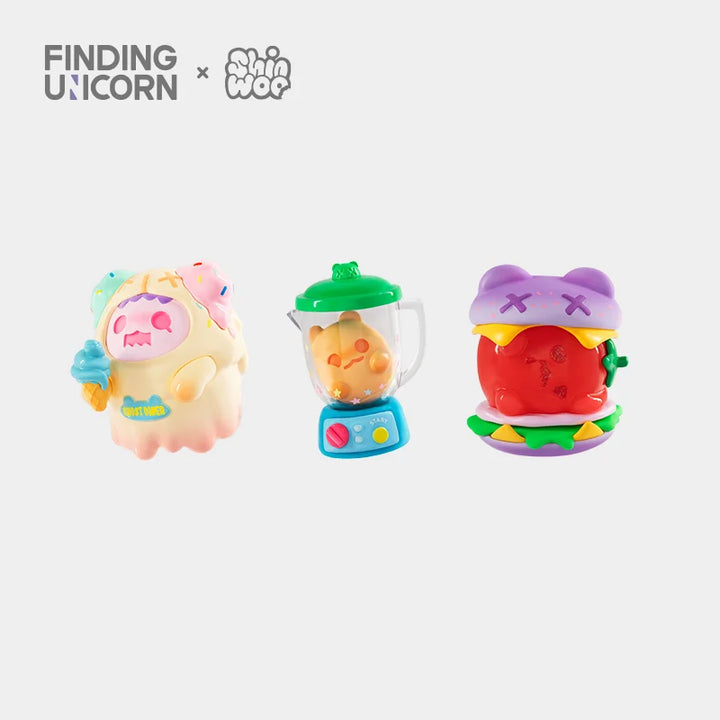 Top Toy Finding Unicorn Shinwoo Ghost Diner Series Blind Box