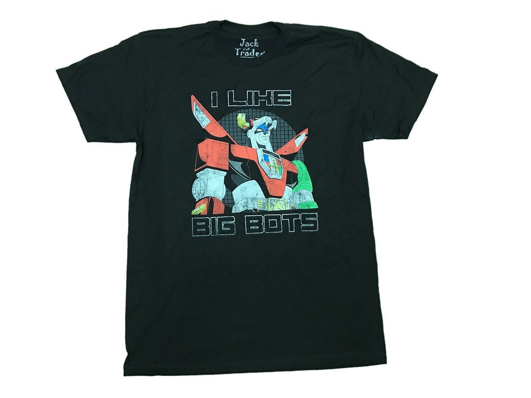 Voltron I Like Big Bots Adult T-Shirt