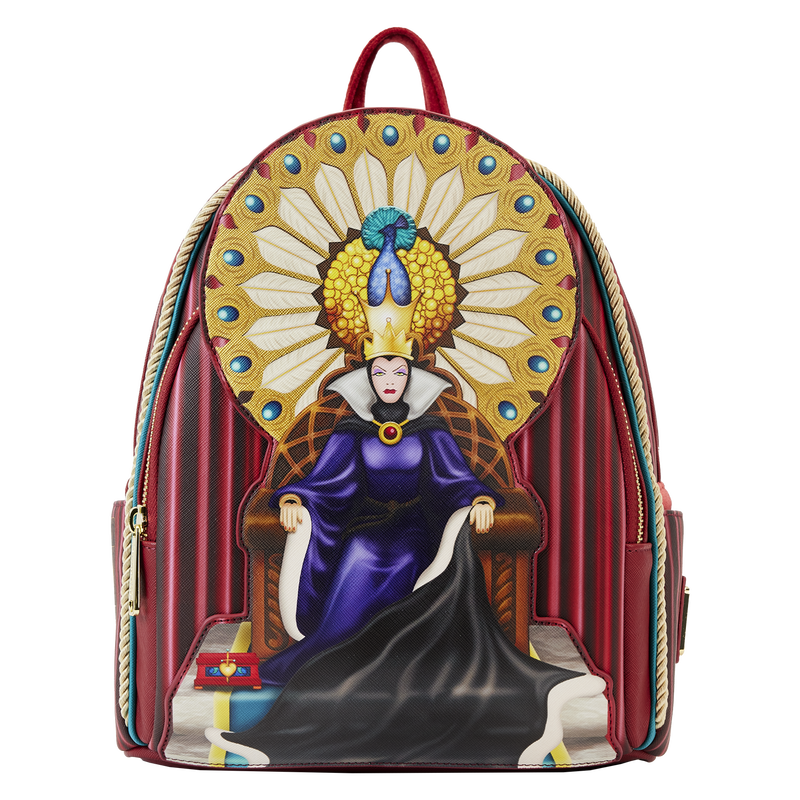 Loungefly Disney Snow White Evil Queen Throne Mini Backpack