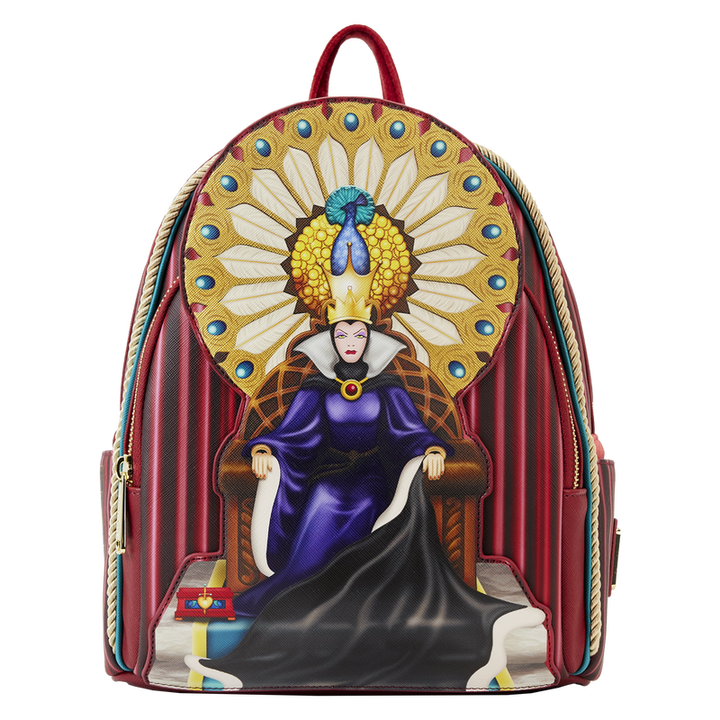 Loungefly Disney Snow White Evil Queen Throne Mini Backpack