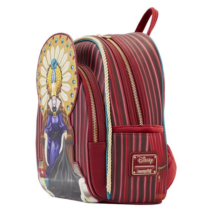 Loungefly Disney Snow White Evil Queen Throne Mini Backpack