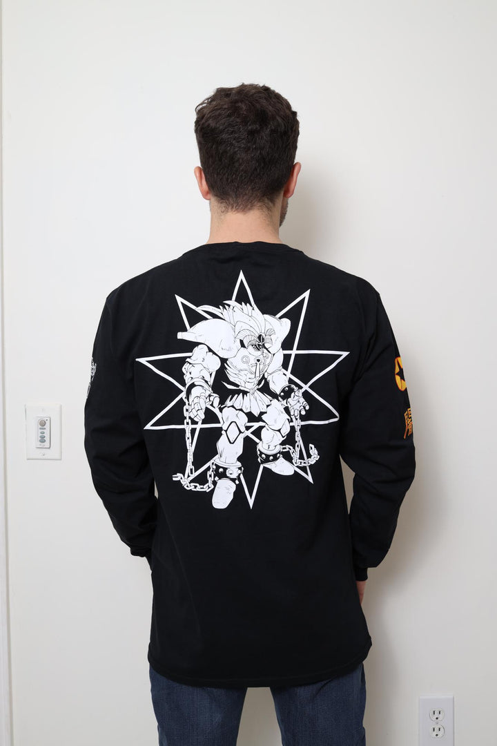 Yu-Gi-Oh! Duel The Forbidden One Licensed Adult Long Sleeve T-Shirt