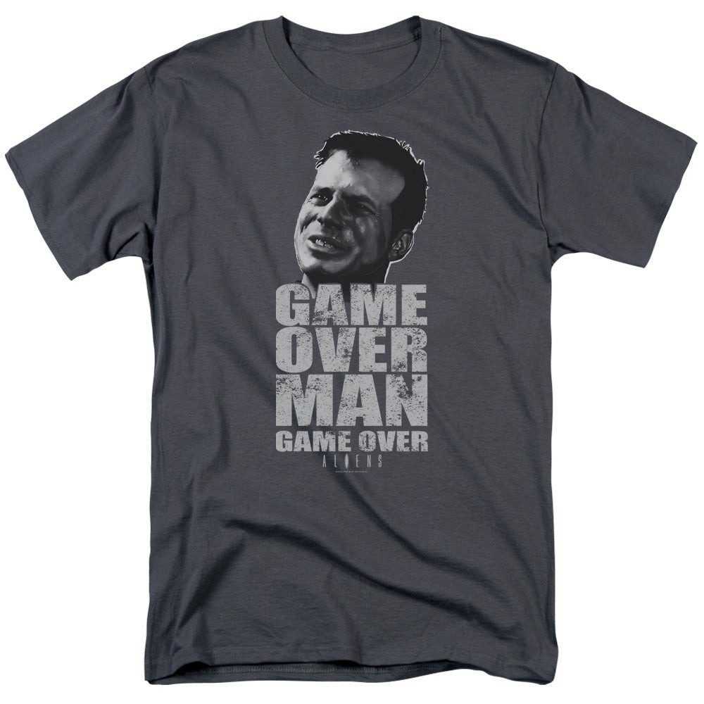 Aliens Movie Game Over Man Adult T-Shirt - Fundom