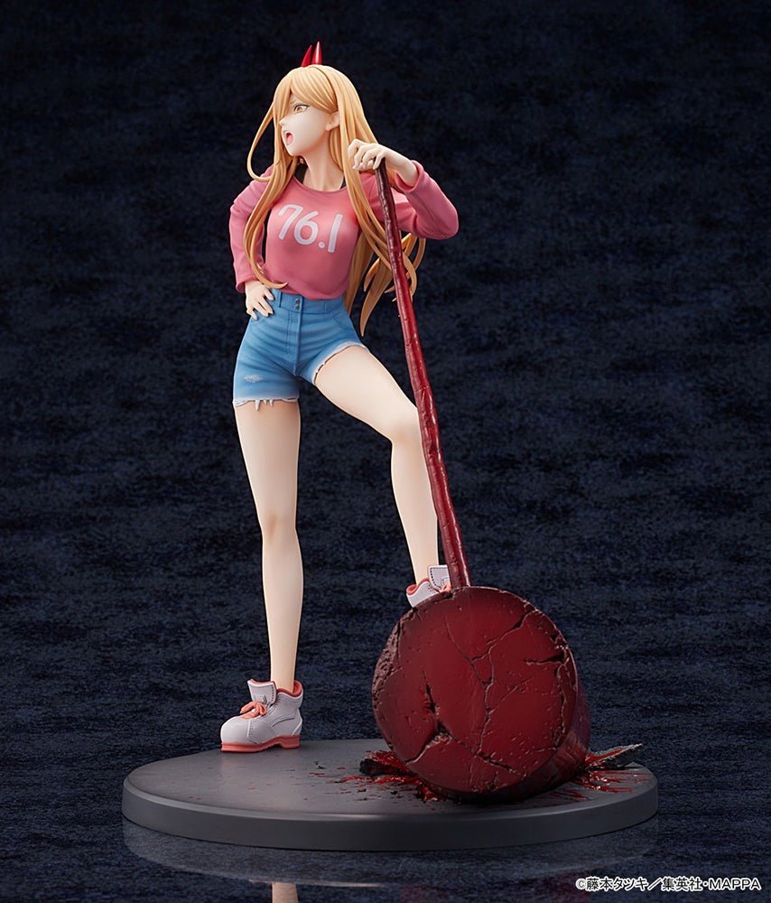 AmiAmi x AMAKUNI - Chainsaw Man - Power 1/7 Scale Figure - Fundom