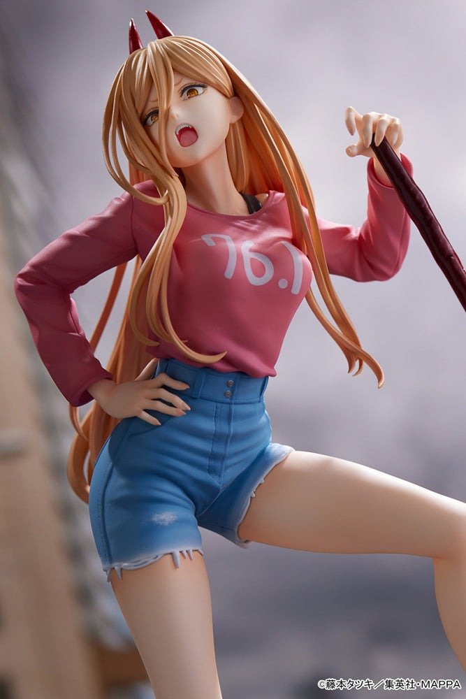 AmiAmi x AMAKUNI - Chainsaw Man - Power 1/7 Scale Figure - Fundom