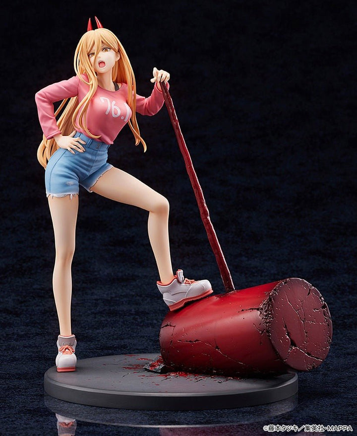 AmiAmi x AMAKUNI - Chainsaw Man - Power 1/7 Scale Figure - Fundom
