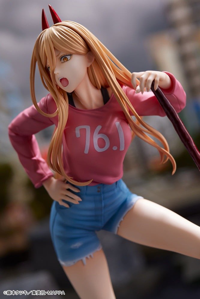 AmiAmi x AMAKUNI - Chainsaw Man - Power 1/7 Scale Figure - Fundom