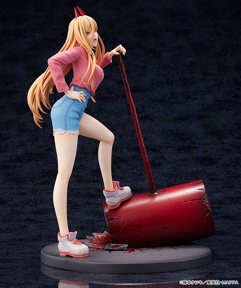 AmiAmi x AMAKUNI - Chainsaw Man - Power 1/7 Scale Figure - Fundom