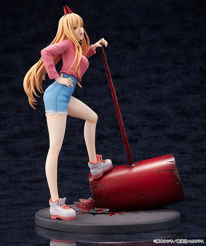 AmiAmi x AMAKUNI - Chainsaw Man - Power 1/7 Scale Figure - Fundom