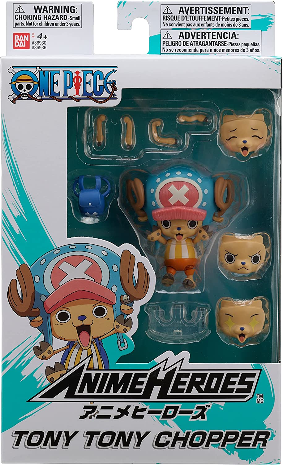 Anime Heroes One Piece Chopper Action Figure Bandai - Fundom