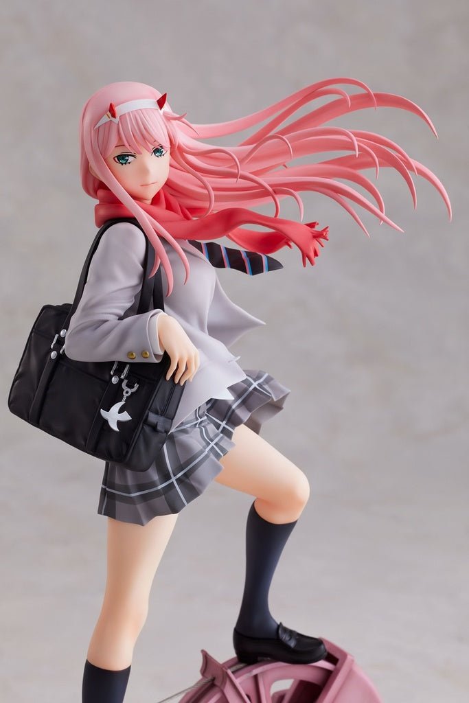 Aniplex - Darling In The Franxx - Zero Two School Uniform Version 1/7 Scale Figure - Fundom
