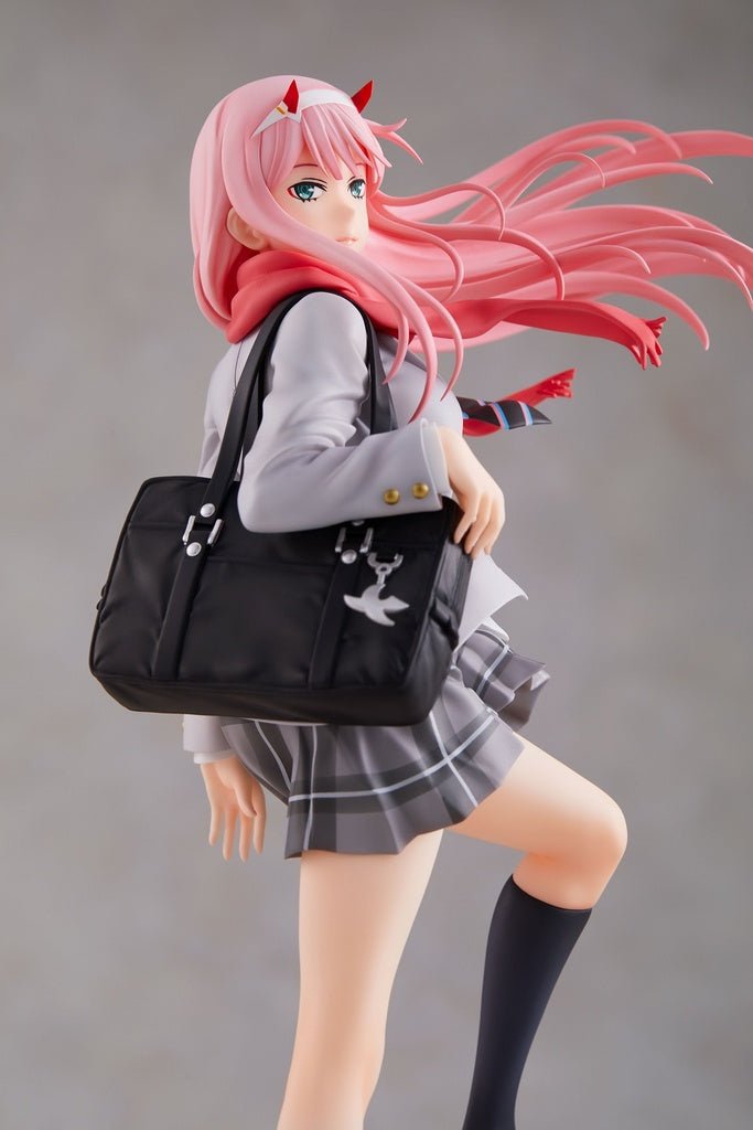Aniplex - Darling In The Franxx - Zero Two School Uniform Version 1/7 Scale Figure - Fundom
