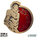 Antique Gold Spike - Cowboy Bebop Portrait Series - Collectible Pin - Fundom