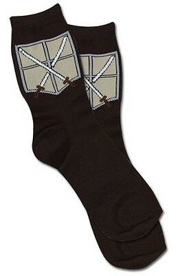 Attack On Titan Cadet Corps Emblem Anime Crew Socks - Fundom