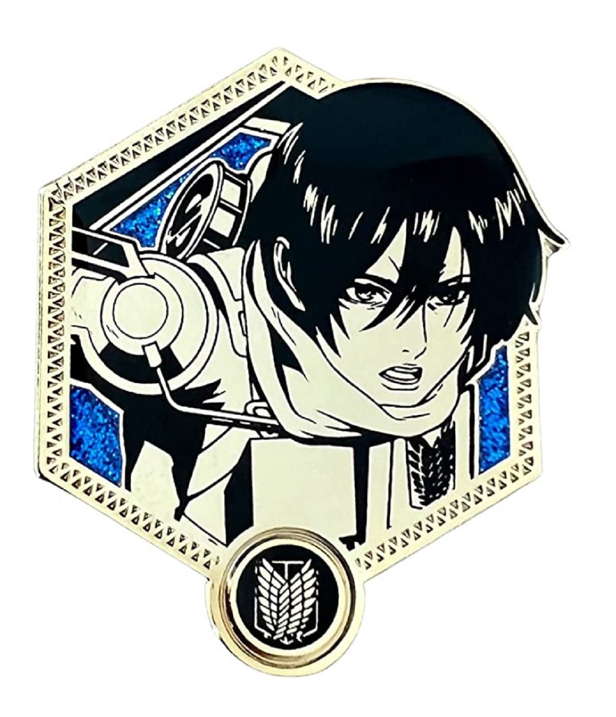 Attack on Titan Final Season Golden Mikasa Ackerman Collectible Enamel Pin - Fundom