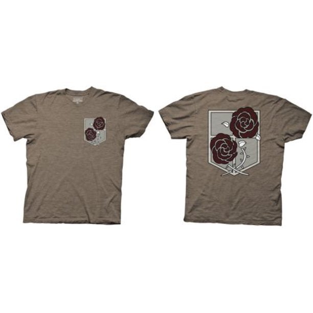Attack On Titan Garrison Symbol Anime Adult T-Shirt - Fundom