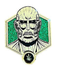 Attack on Titan Golden Colossal Titan Collectible Enamel Pin - Fundom