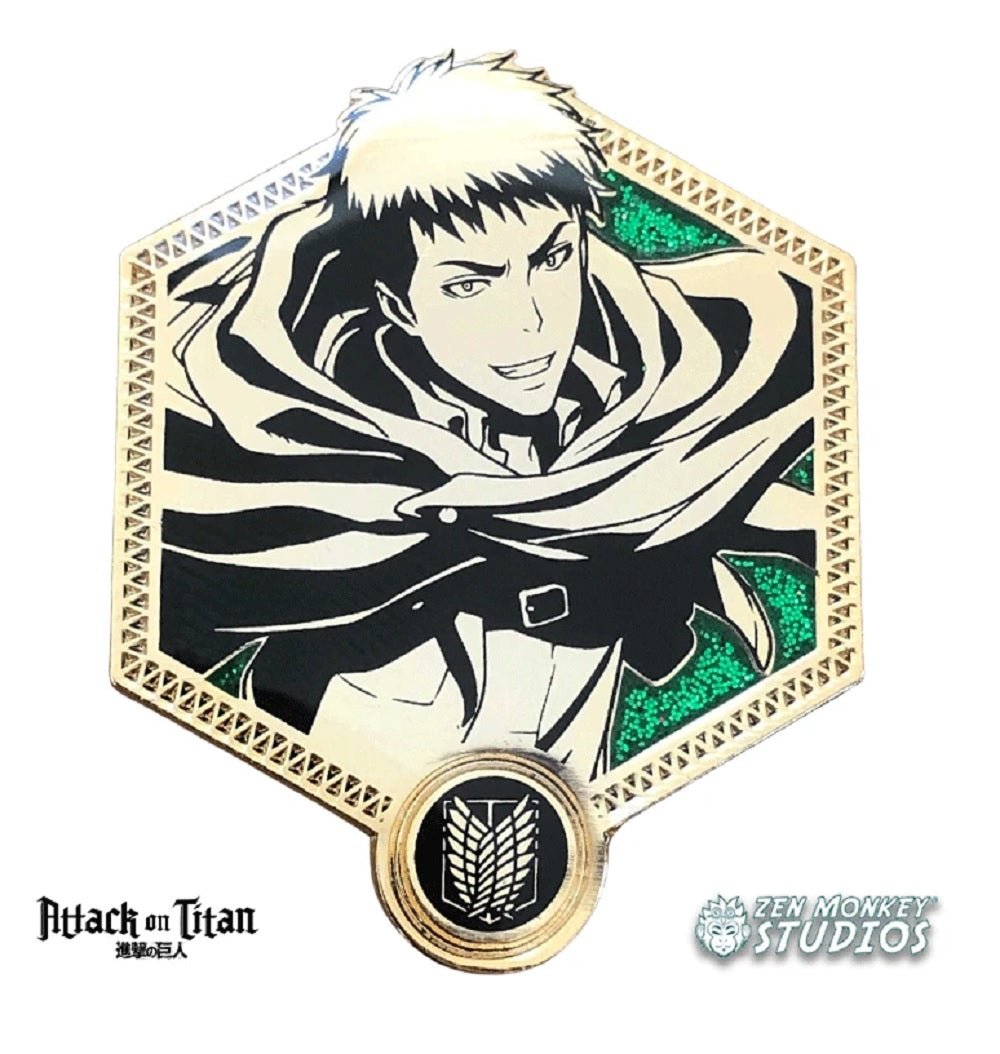 Attack on Titan Golden Jean Kirstein Collectible Enamel Pin - Fundom