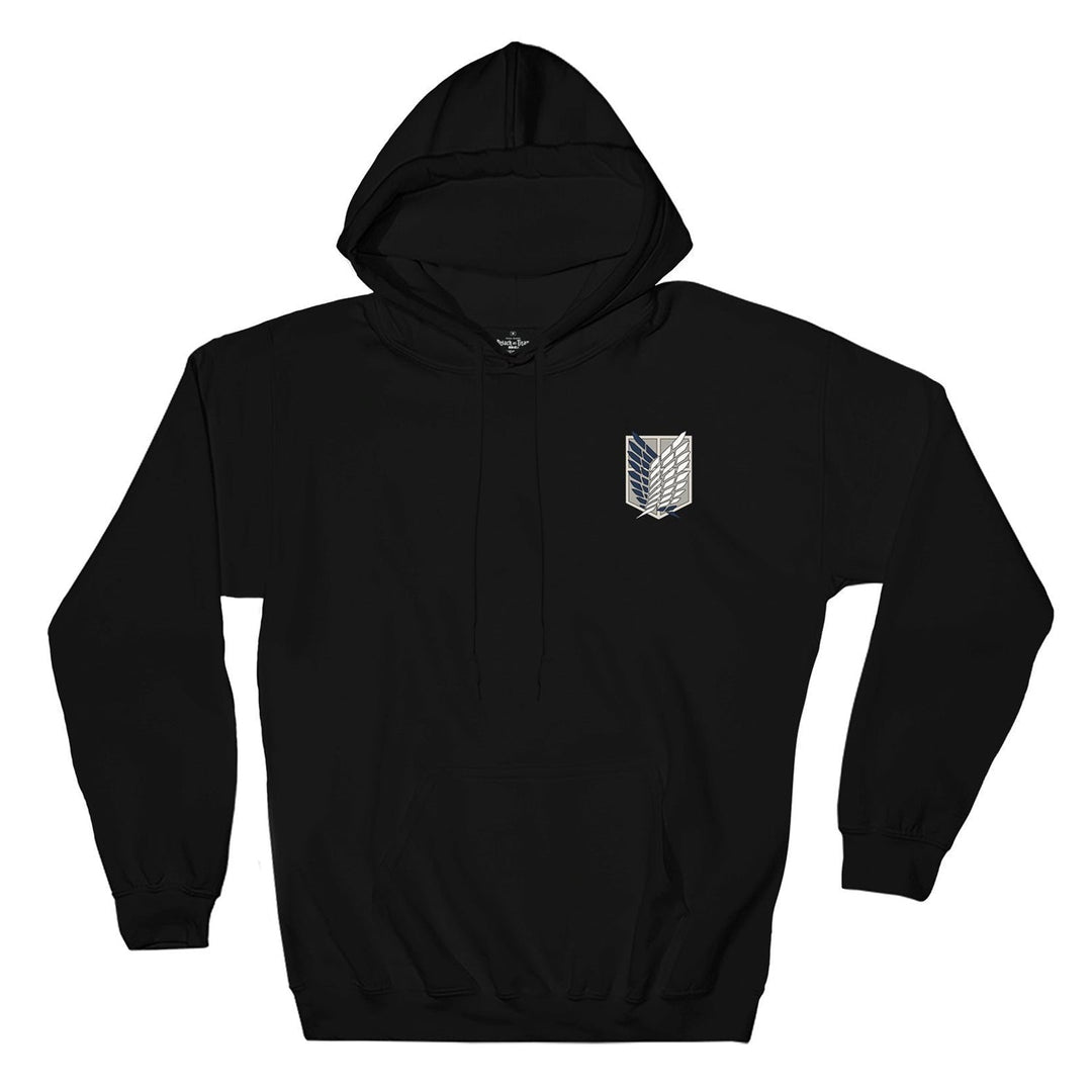 Attack On Titan Levi Ackerman Scout Regiment Officially Licensed Adult Hoodie - Fundom