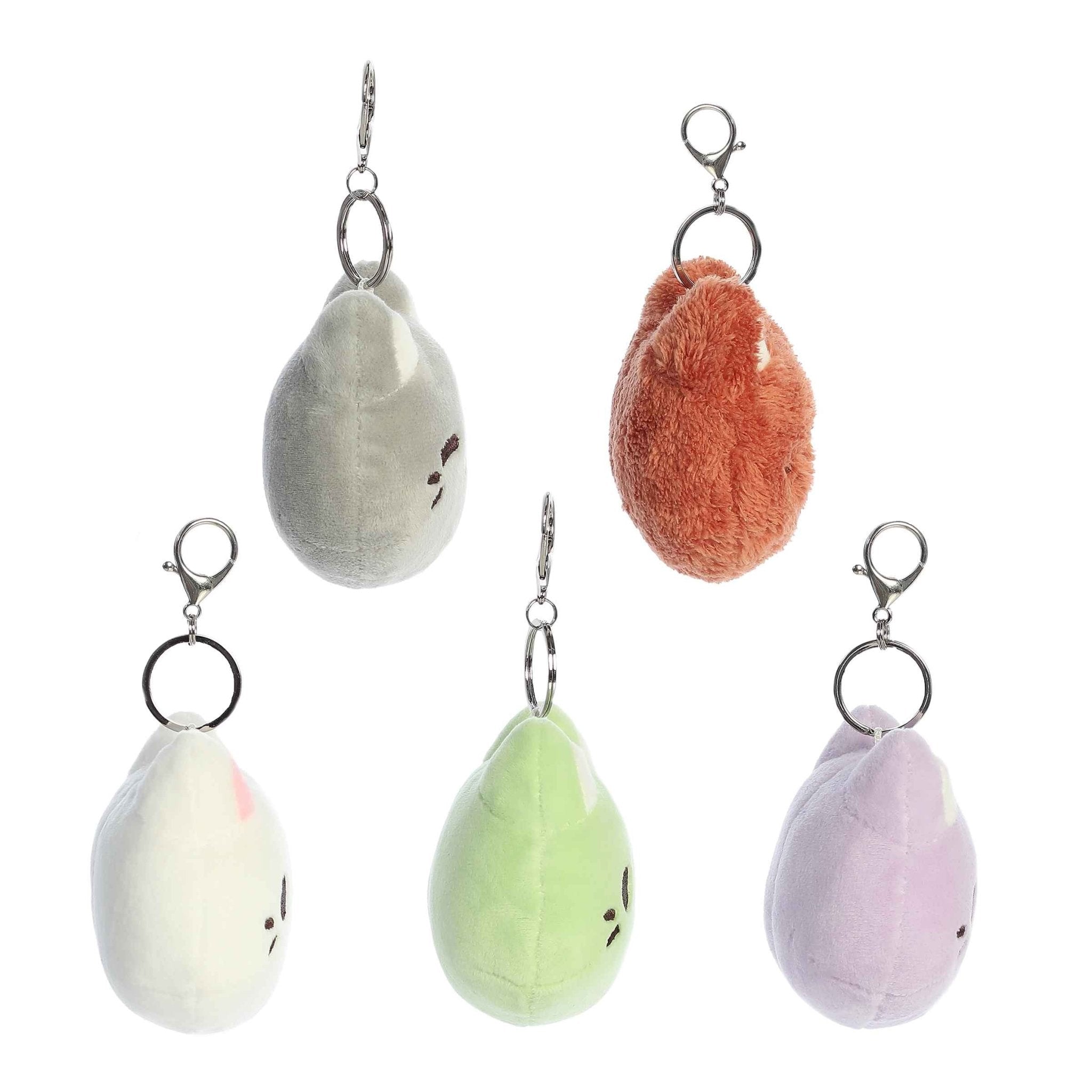 Aurora - Tasty Peach - 4" Meowchi Face Blind Bag Keychain - Fundom