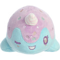Aurora - Tasty Peach - 7" Birthday Cake Nomwhal Plush - Fundom