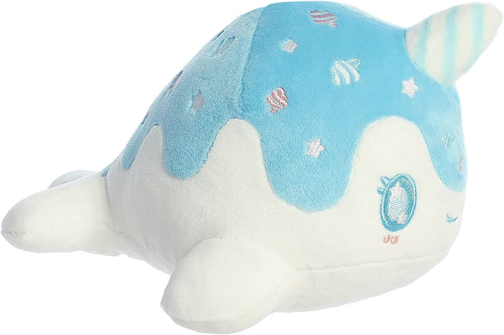 Aurora - Tasty Peach - 7" Blue Raspberry Nomwhal Plush - Fundom