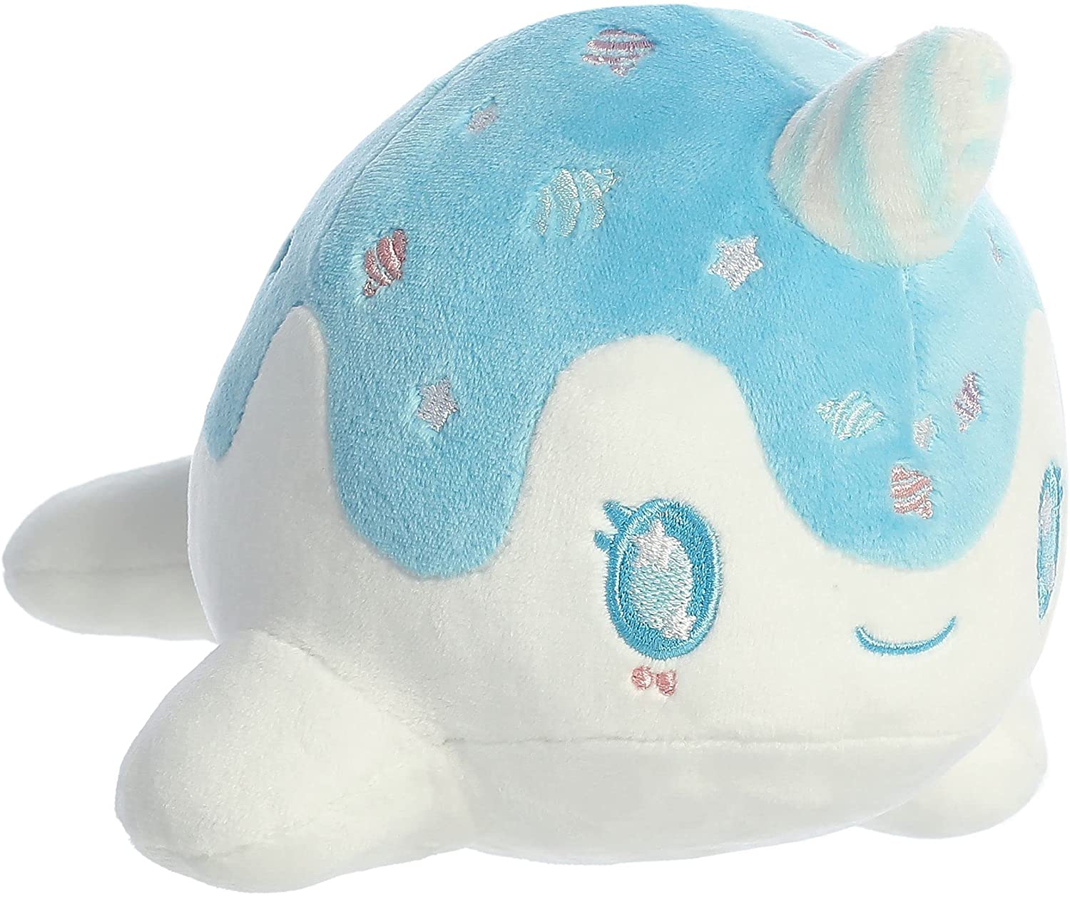 Aurora - Tasty Peach - 7" Blue Raspberry Nomwhal Plush - Fundom