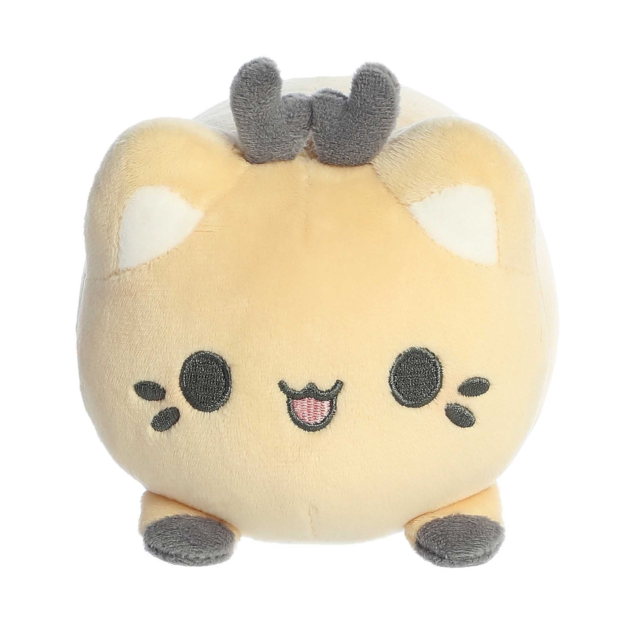 Aurora - Tasty Peach - 7" Cream Reindeer Meowchi Plush - Fundom