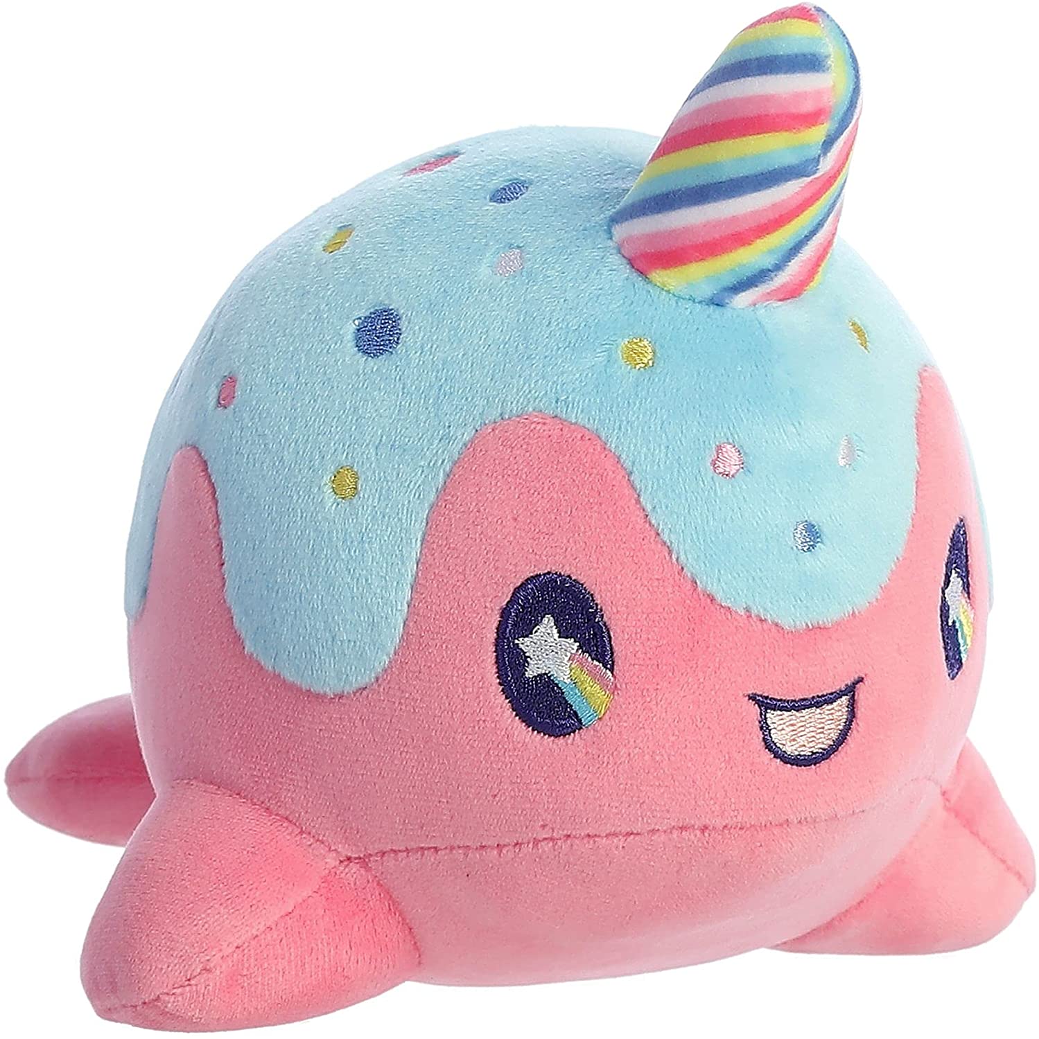 Aurora - Tasty Peach - 7" Lollipop Nomwhal Plush - Fundom