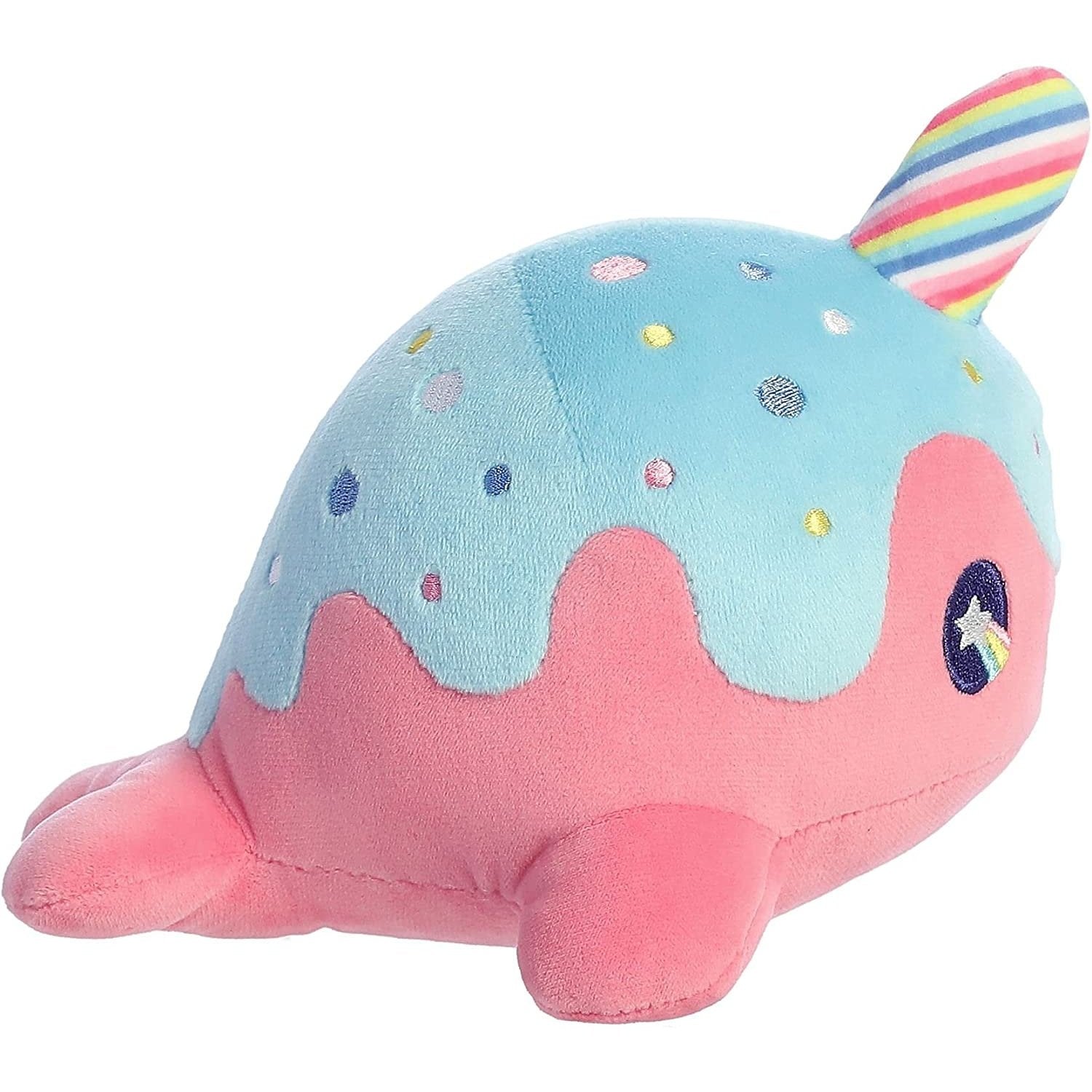 Aurora - Tasty Peach - 7" Lollipop Nomwhal Plush - Fundom