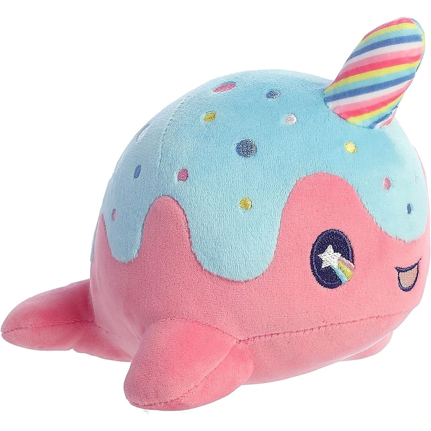 Aurora - Tasty Peach - 7" Lollipop Nomwhal Plush - Fundom