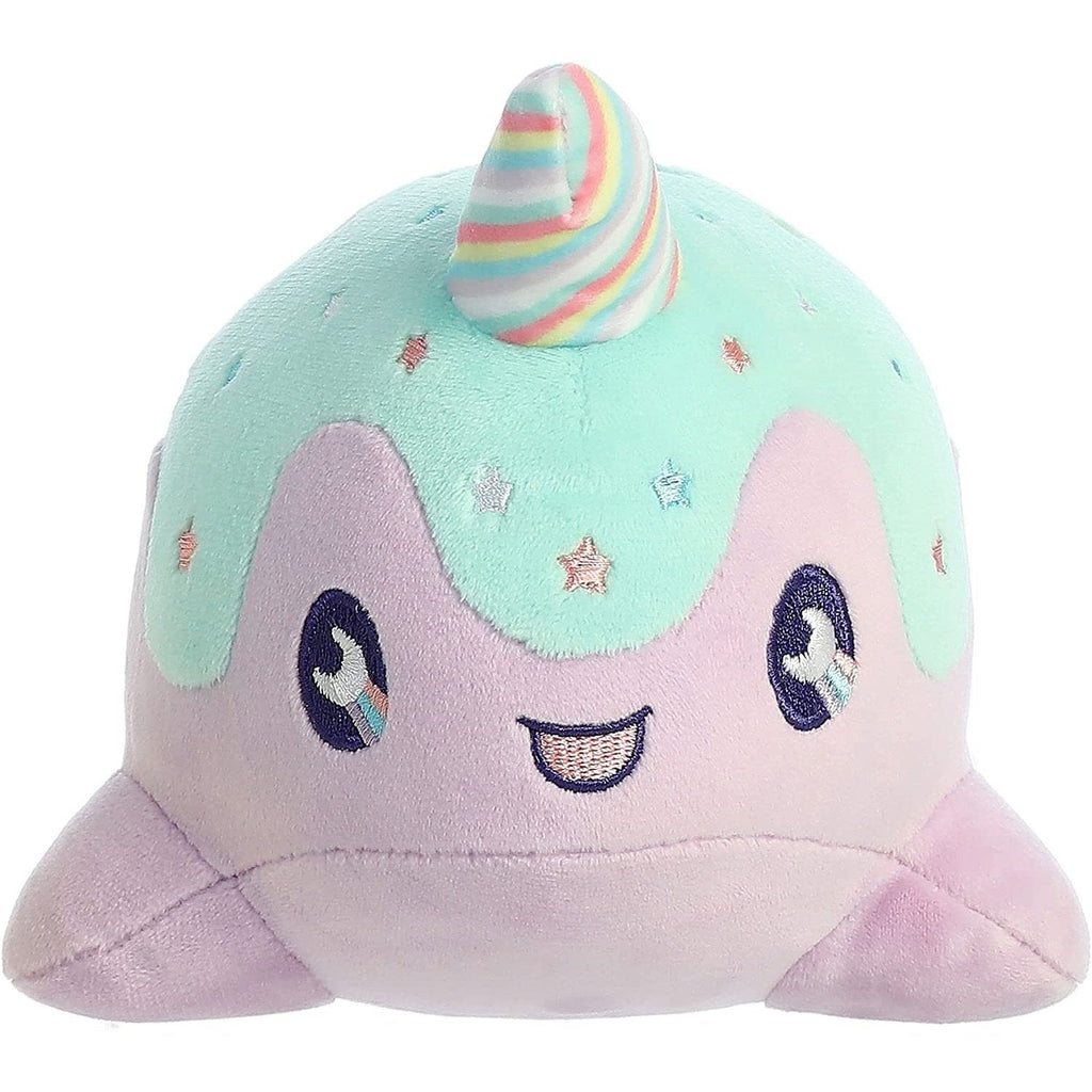 Aurora - Tasty Peach - 7" Pastel Lollipop Nomwhal Plush - Fundom