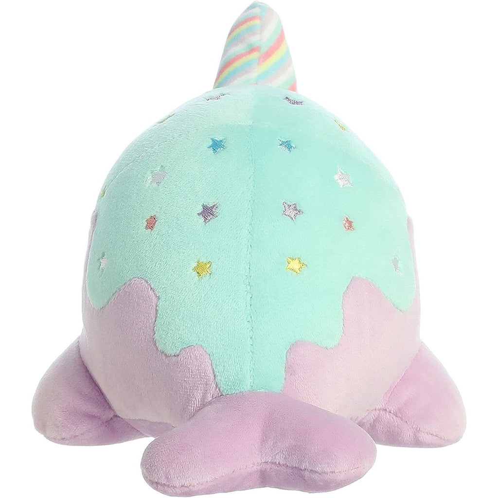 Aurora - Tasty Peach - 7" Pastel Lollipop Nomwhal Plush - Fundom
