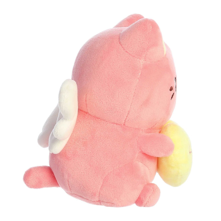 Aurora - Tasty Peach - Dark Pink Candy Heart Meowchi 7" Plush - Fundom