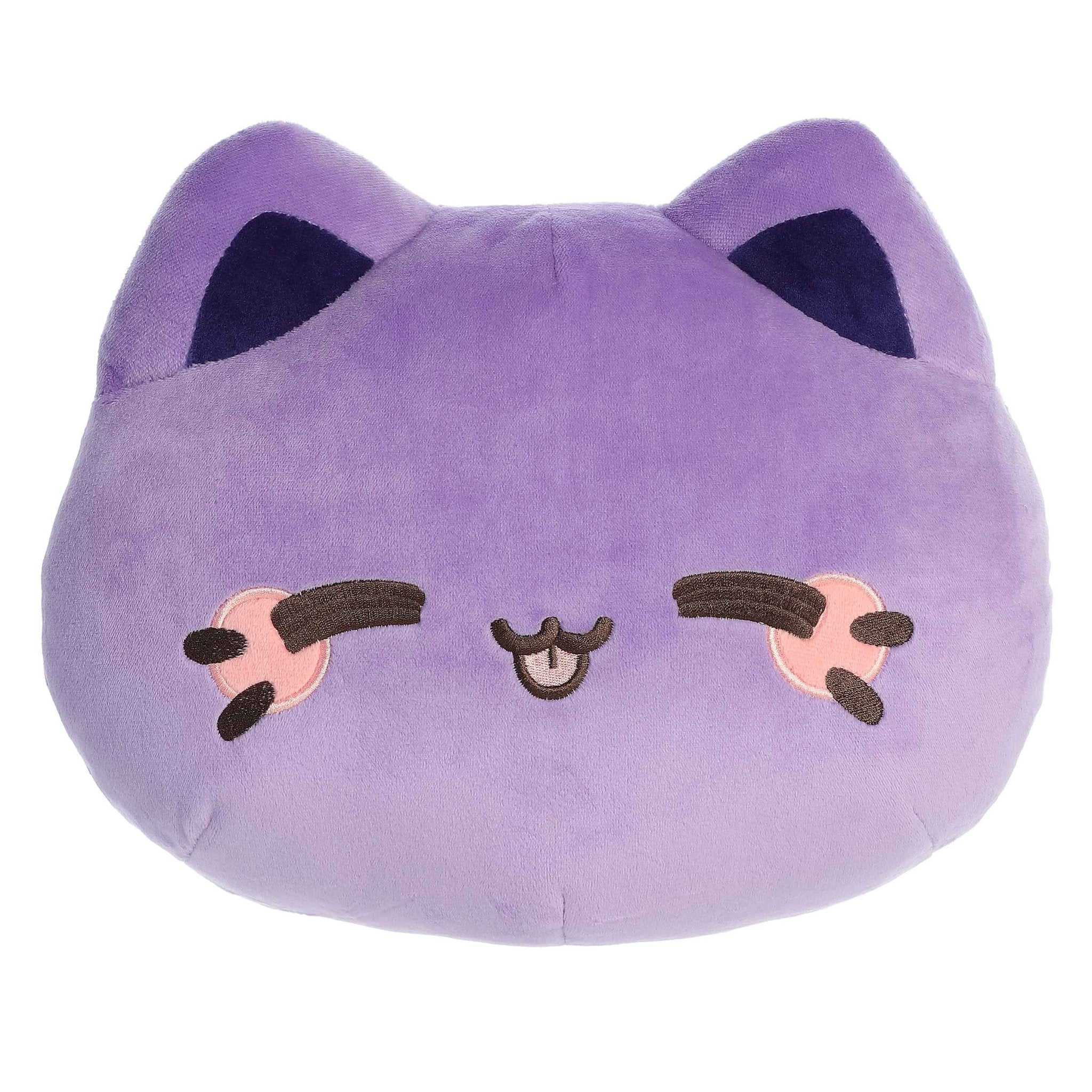 Aurora - Tasty Peach - Meowchi Face Plush - 10" Ube Plush - Fundom