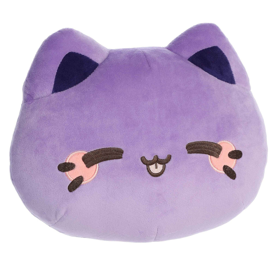 Aurora - Tasty Peach - Meowchi Face Plush - 10" Ube Plush - Fundom