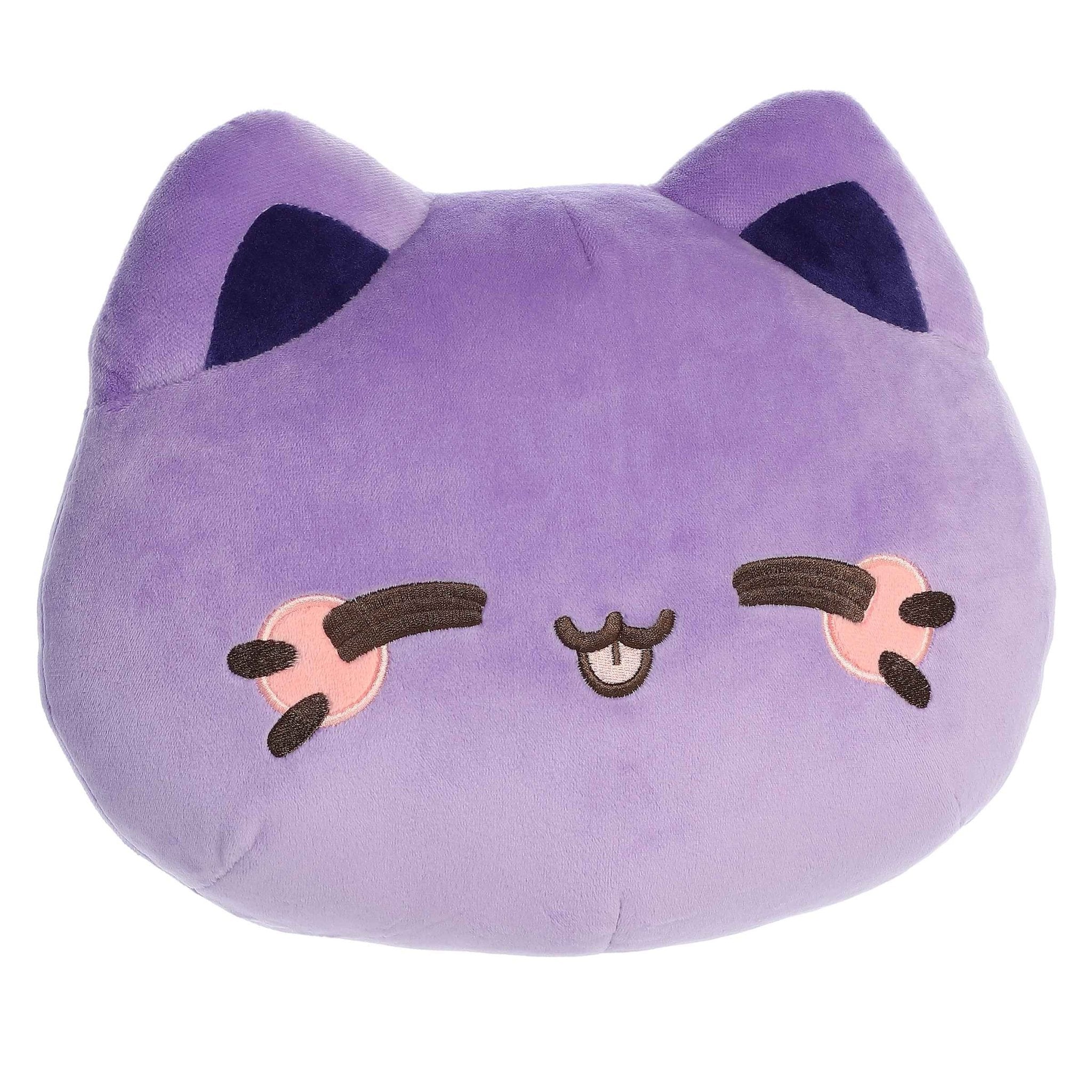 Aurora - Tasty Peach - Meowchi Face Plush - 10" Ube Plush - Fundom